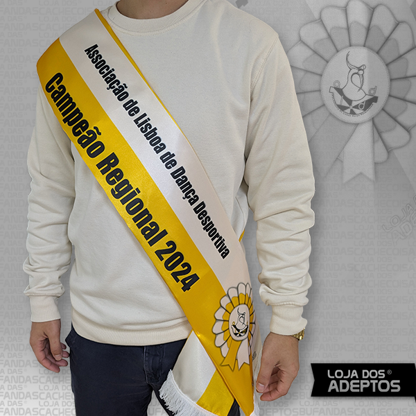 Faixa de Campeão Ass. Lisboa Dança Desp